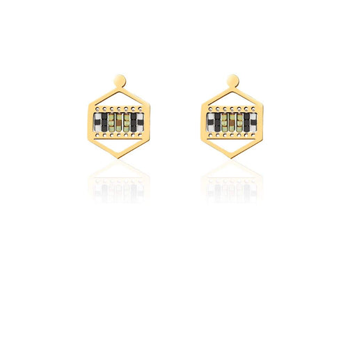 Rolling Hills | 18k Gold | Boho Earrings